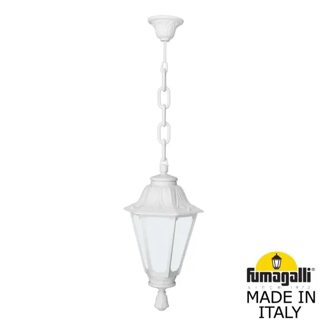 Подвесной уличный светильник Fumagalli E26.120.000.WYE27 RUT — белый