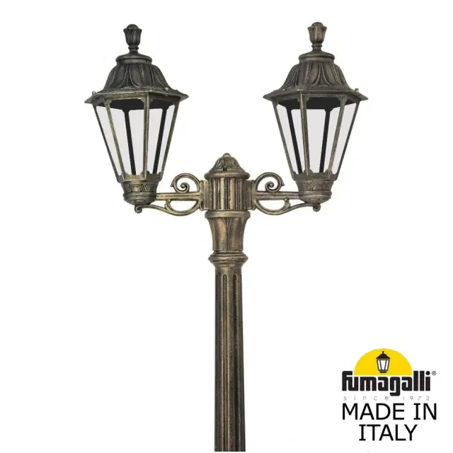 Фонарный столб Fumagalli E26.156.S20.BXE27 RUT — бронза, ракурс 2