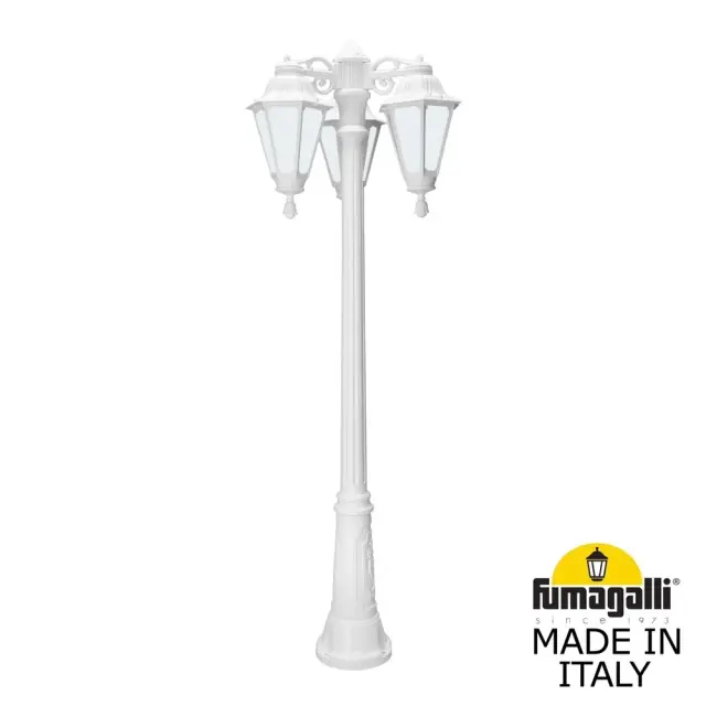 Фонарный столб Fumagalli E26.156.S30.WYE27DN RUT — белый