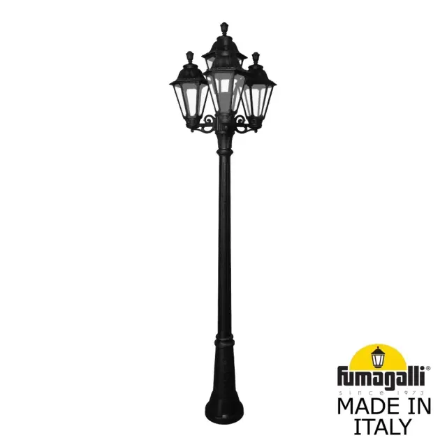 Фонарный столб Fumagalli E26.156.S31.AXE27 RUT — черный