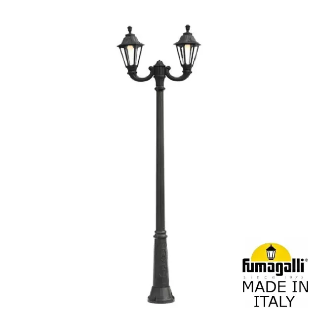 Фонарный столб Fumagalli E26.157.R20.AXE27 RUT — черный, ракурс 5