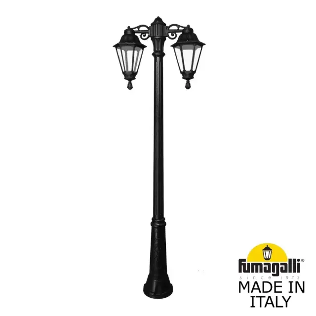 Фонарный столб Fumagalli E26.157.S20.AXE27DN RUT — черный