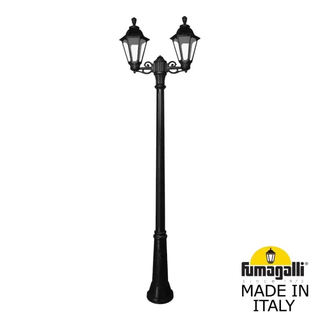 Фонарный столб Fumagalli E26.157.S20.AXE27 RUT — черный
