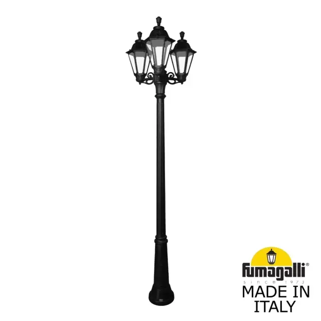 Фонарный столб Fumagalli E26.157.S30.AXE27 RUT — черный