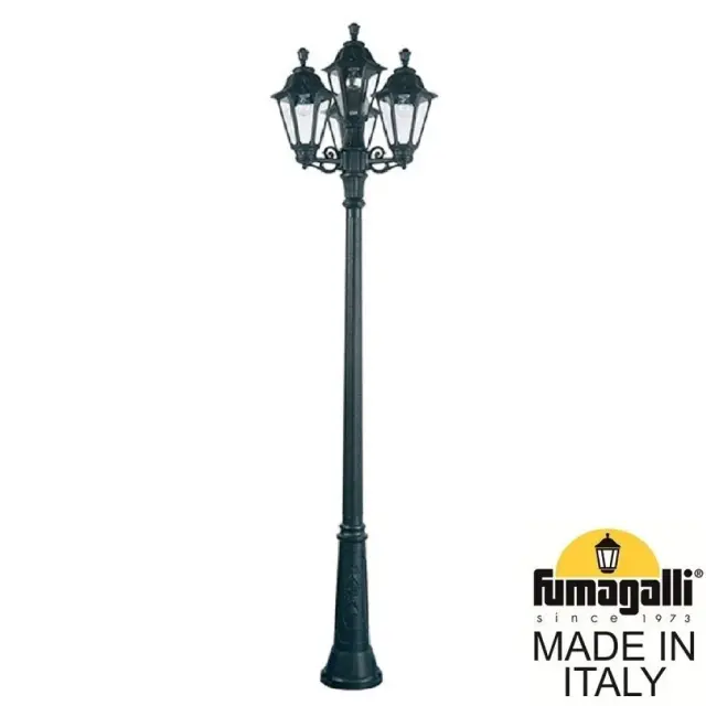 Фонарный столб Fumagalli E26.157.S31.AXE27 RUT — черный