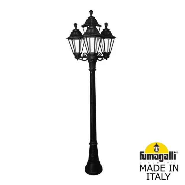 Фонарный столб Fumagalli E26.158.S31.AXE27 RUT — черный