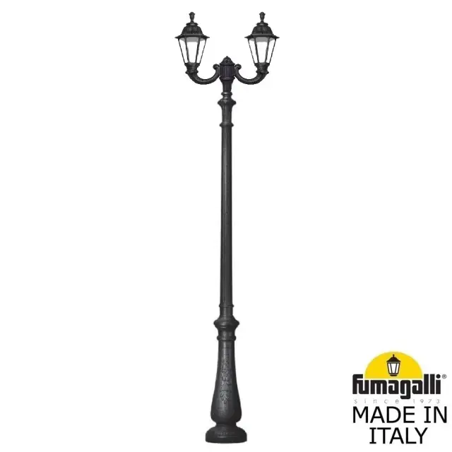 Фонарный столб Fumagalli E26.202.R20.AXE27 RUT — черный, ракурс 5