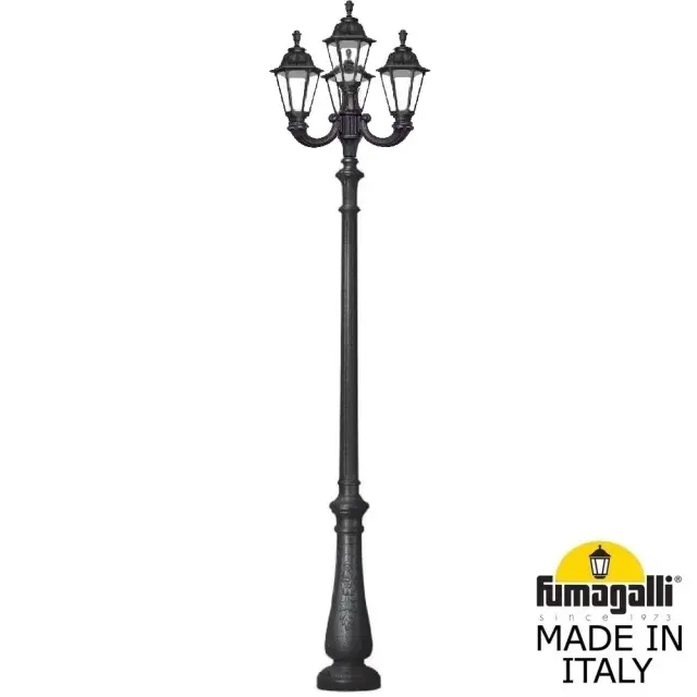 Фонарный столб Fumagalli E26.202.R31.AXE27 RUT — черный