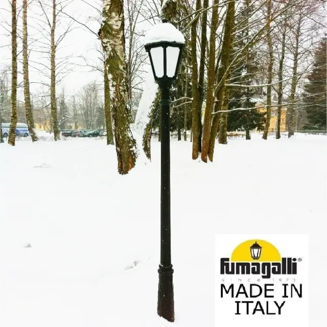 Фонарный столб Fumagalli E35.157.000.AYH27 NOEMI — черный, ракурс 9
