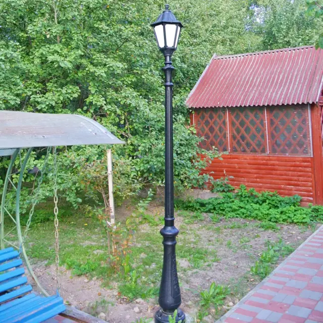 Фонарный столб Fumagalli E35.202.000.AYH27 NOEMI — черный, ракурс 7