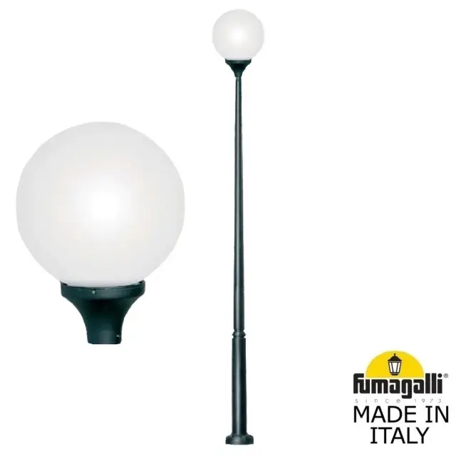 Фонарный столб Fumagalli G41.372.000.AYE27 GLOBE 400 modern — черный