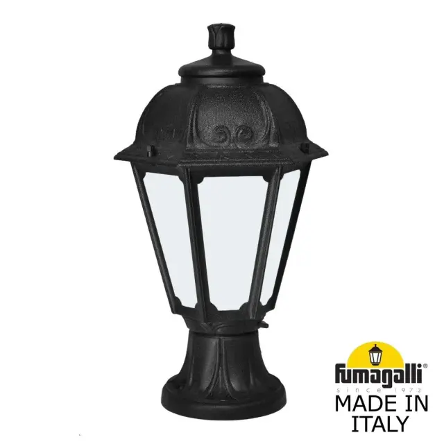 Наземный уличный светильник Fumagalli K22.110.000.AYE27 SABA — черный