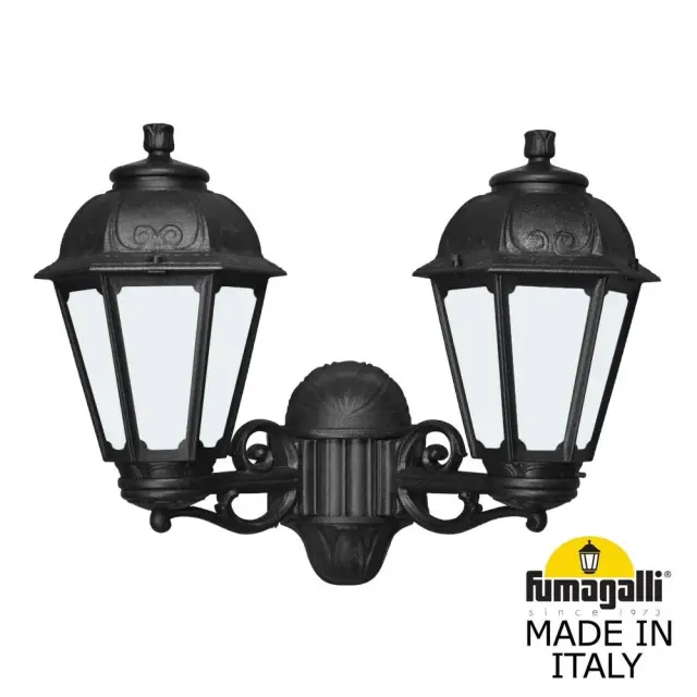 Уличный светильник Fumagalli K22.141.000.AYE27 SABA — черный