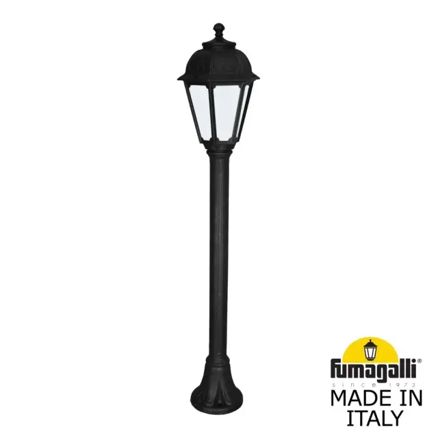 Наземный уличный светильник Fumagalli K22.151.000.AYE27 SABA — черный