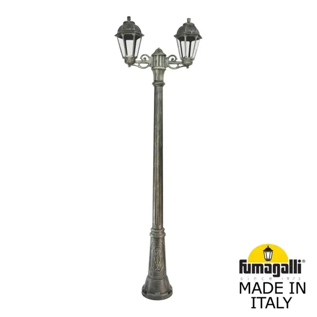 Фонарный столб Fumagalli K22.156.S20.BXE27 SABA — бронза