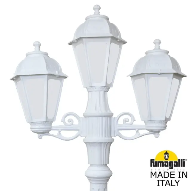 Фонарный столб Fumagalli K22.156.S21.WYE27 SABA — белый, ракурс 5
