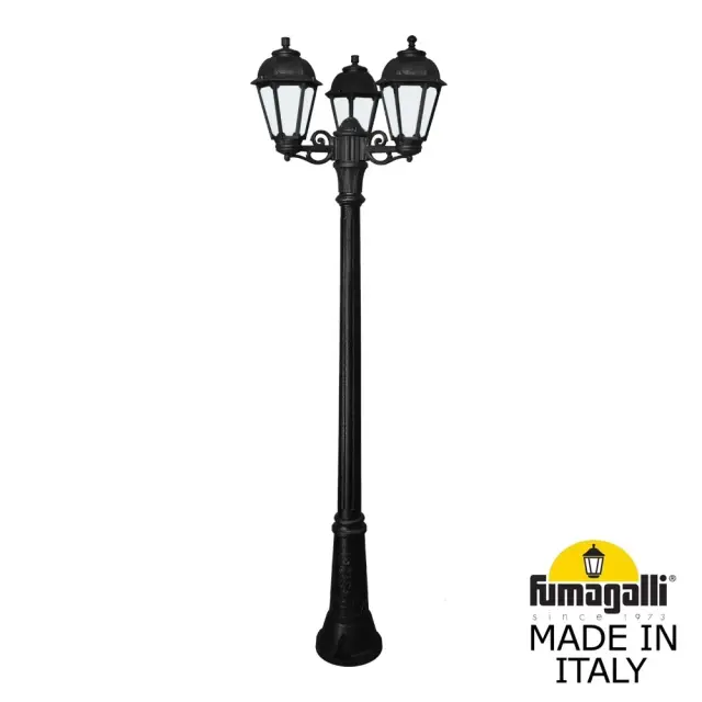 Фонарный столб Fumagalli K22.156.S30.AYE27 SABA — черный
