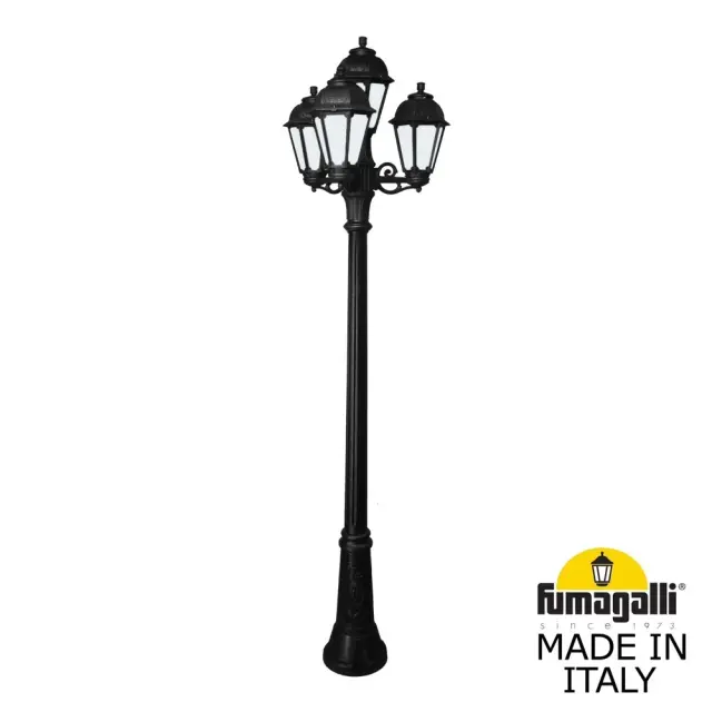 Фонарный столб Fumagalli K22.156.S31.AYE27 SABA — черный
