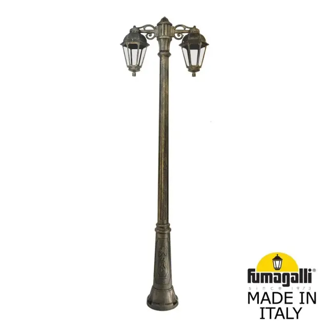 Фонарный столб Fumagalli K22.157.S20.BXE27DN SABA — бронза