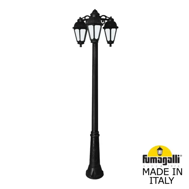 Фонарный столб Fumagalli K22.157.S30.AYE27DN SABA — черный