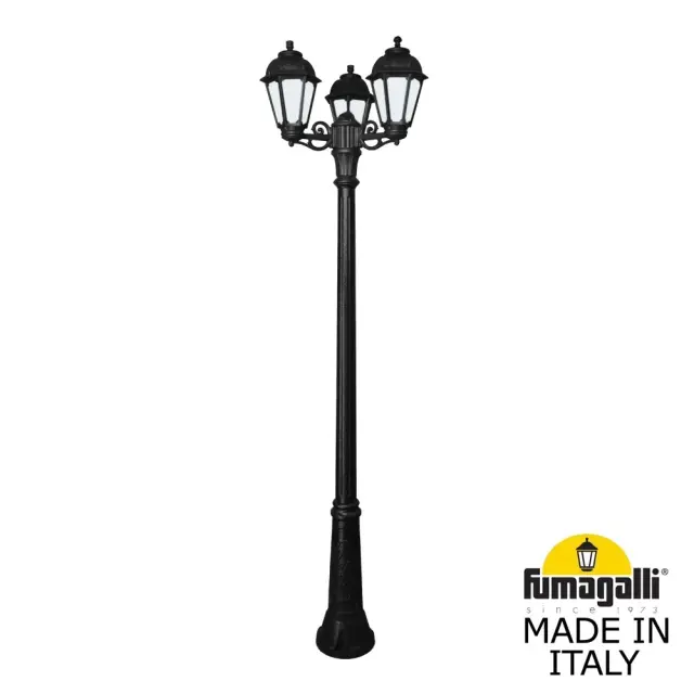 Фонарный столб Fumagalli K22.157.S30.AYE27 SABA — черный