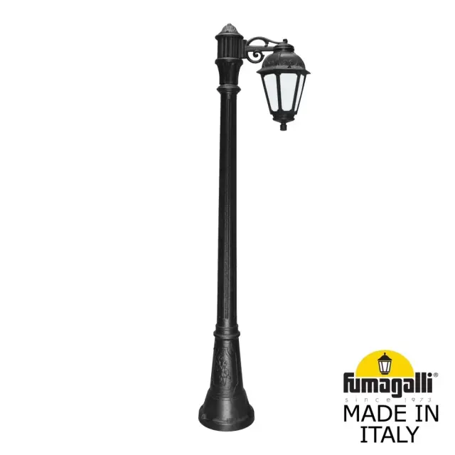 Наземный уличный светильник Fumagalli K22.158.S10.AYE27 SABA — черный