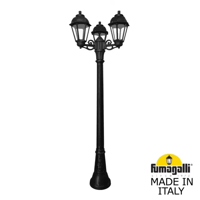 Фонарный столб Fumagalli K22.158.S30.AXE27 SABA — черный