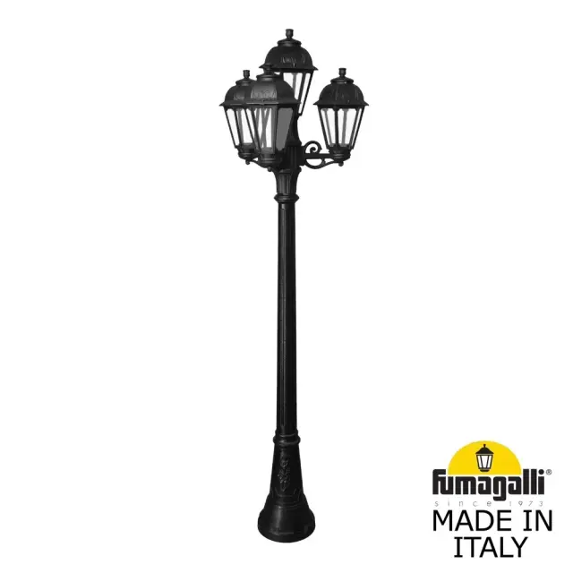 Фонарный столб Fumagalli K22.158.S31.AXE27 SABA — черный