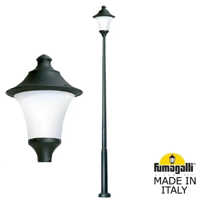 Фонарный столб Fumagalli R50.372.000.AYE27 REMO — черный