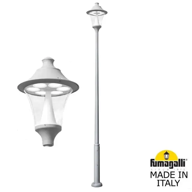 Фонарный столб Fumagalli R50.372.000.LXD6L REMO — серый