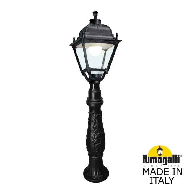 Наземный уличный светильник Fumagalli U33.162.000.AXH27 SIMON — черный