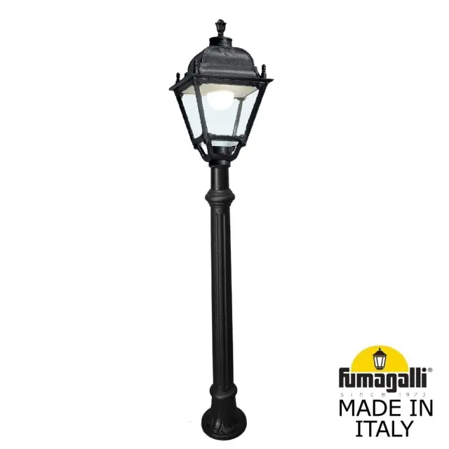 Наземный уличный светильник Fumagalli U33.163.000.AXH27 SIMON — черный
