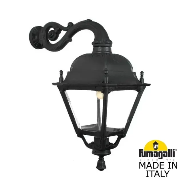 Уличный светильник Fumagalli U33.171.000.AXH27 SIMON — черный, ракурс 5