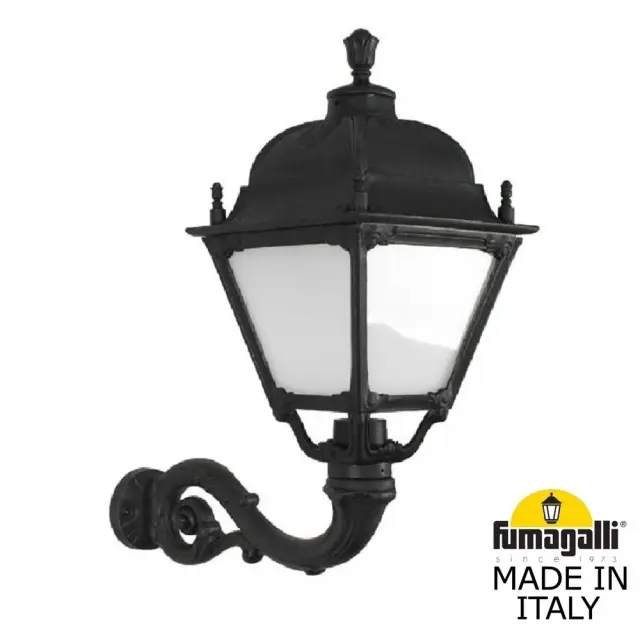 Уличный светильник Fumagalli U33.171.000.AYH27 SIMON — черный, ракурс 2