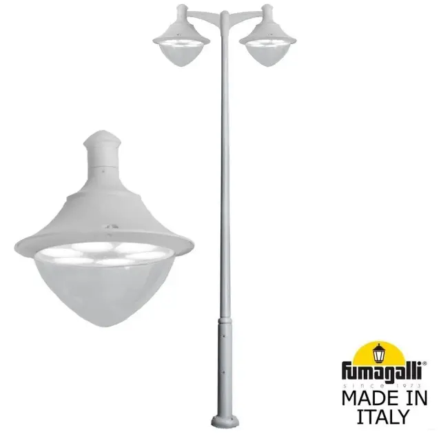 Фонарный столб Fumagalli V50.372.A20.LXD6L VIVI — серый