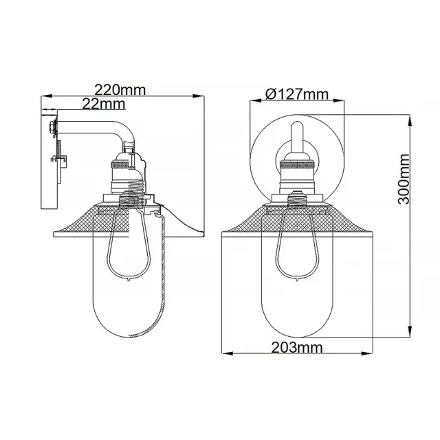 Светильник для ванной комнаты Hinkley QN-RIGBY1-BATH-PC — хром, ракурс 8
