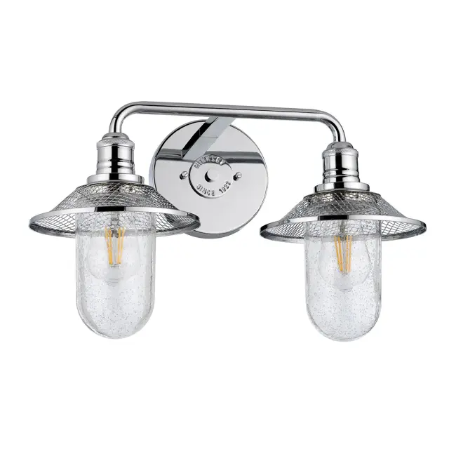 Светильник для ванной комнаты Hinkley QN-RIGBY2-BATH-PC — хром, ракурс 2