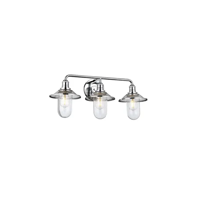 Светильник для ванной комнаты Hinkley QN-RIGBY3-BATH-PC — хром