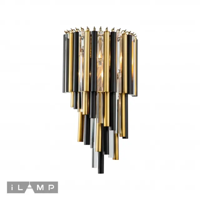 Бра iLamp 097B-3 MBR+BK TRIBECA — бронза, ракурс 2