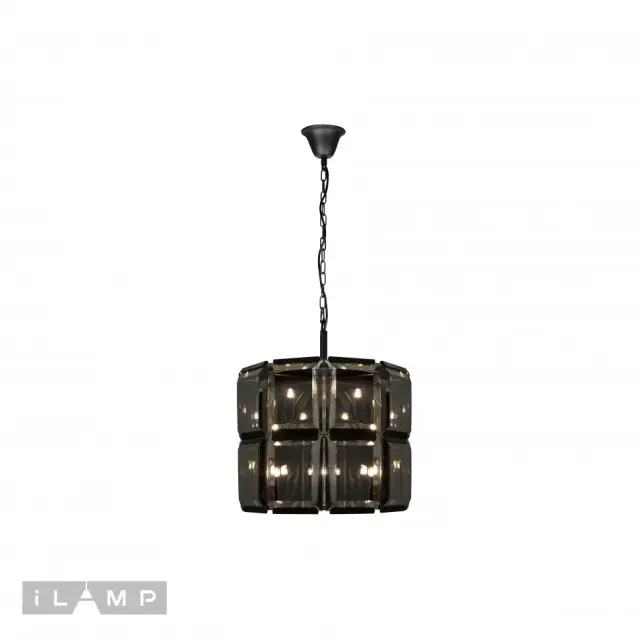 Люстра iLamp 10490-5+5P BK PANORAMA — черный