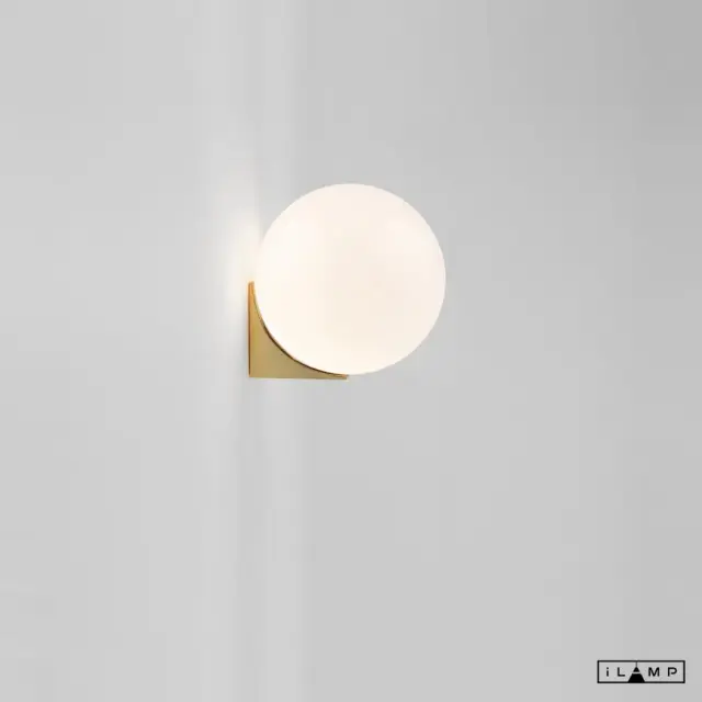 Бра iLamp 10560W/1 WH-GL GOLDEN — золотой