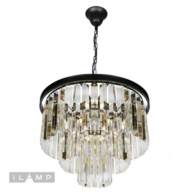 Люстра iLamp 6101-500 BK TRIUMPH — черный, ракурс 2