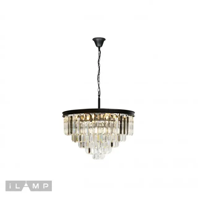 Люстра iLamp 6101-600 BK TRIUMPH — черный