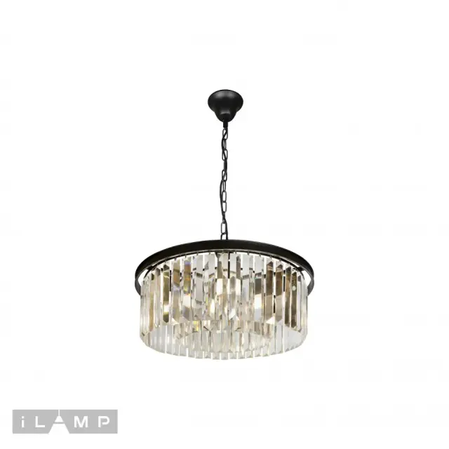 Люстра iLamp 6102-600 BK TRIUMPH — черный