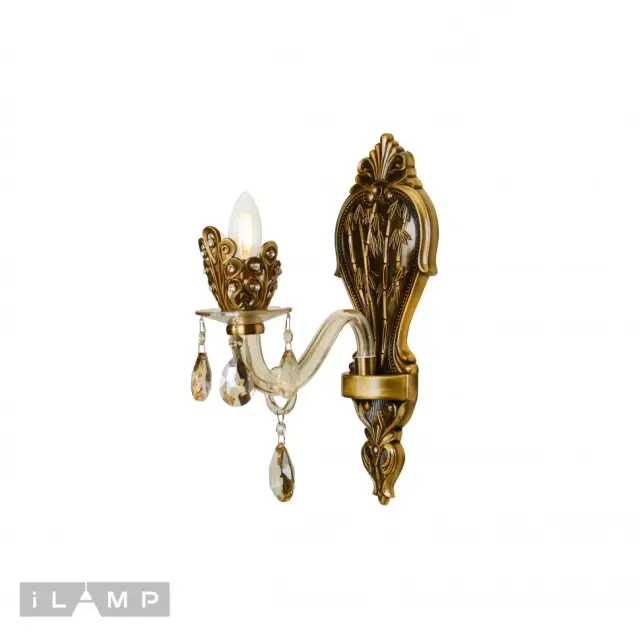 Бра iLamp 61078/1 BR ASIA — бронза
