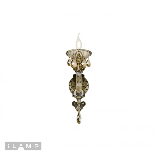 Бра iLamp 61082/1 BR ASIA — бронза, ракурс 2