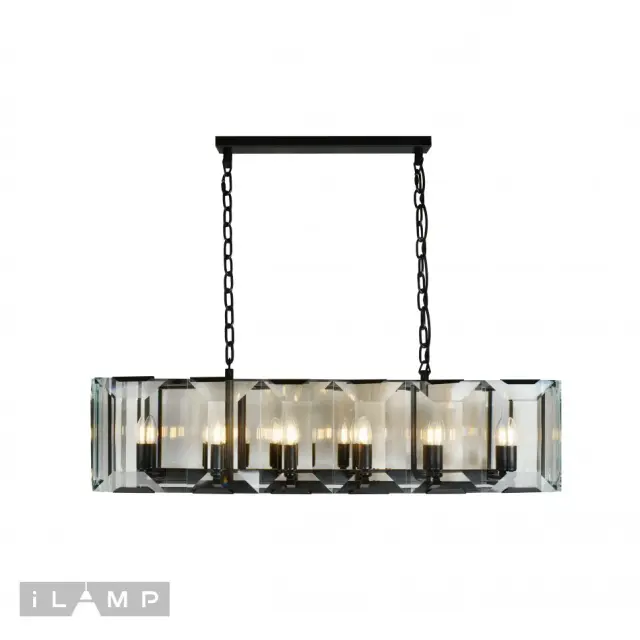Люстра iLamp 6109L-100 BK PANORAMA — черный