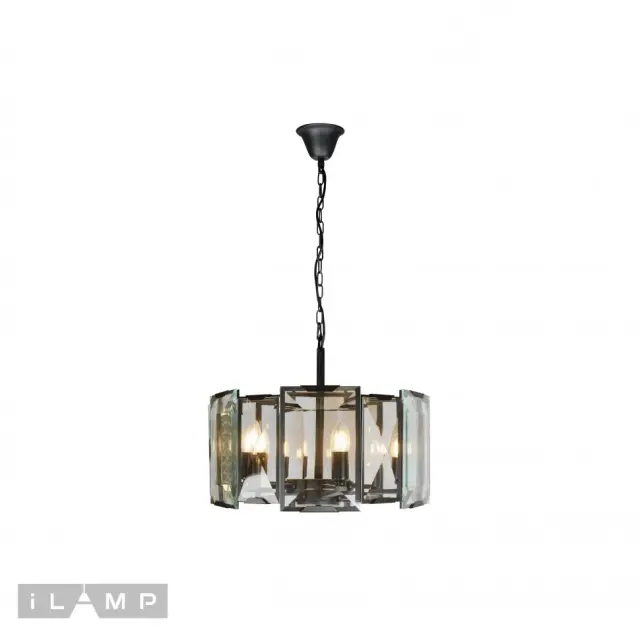 Люстра iLamp 6113-550BK PANORAMA — черный, ракурс 2