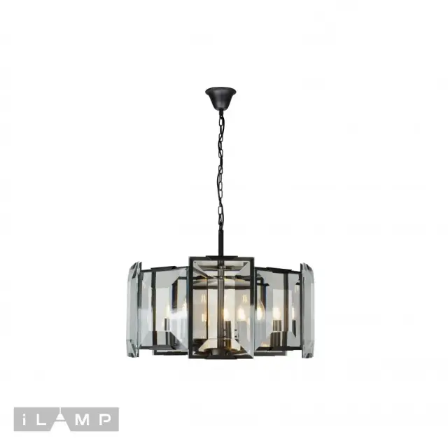 Люстра iLamp 6115-560BK PANORAMA — черный