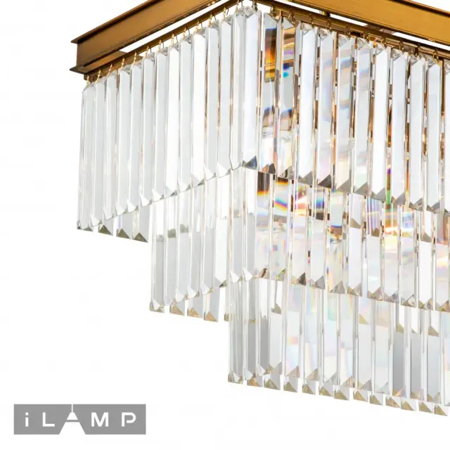 Светильник iLamp 6119-1200 BR TRIUMPH — бронза, ракурс 3